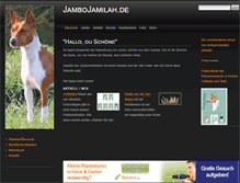 Tablet Screenshot of jambojamilah.de